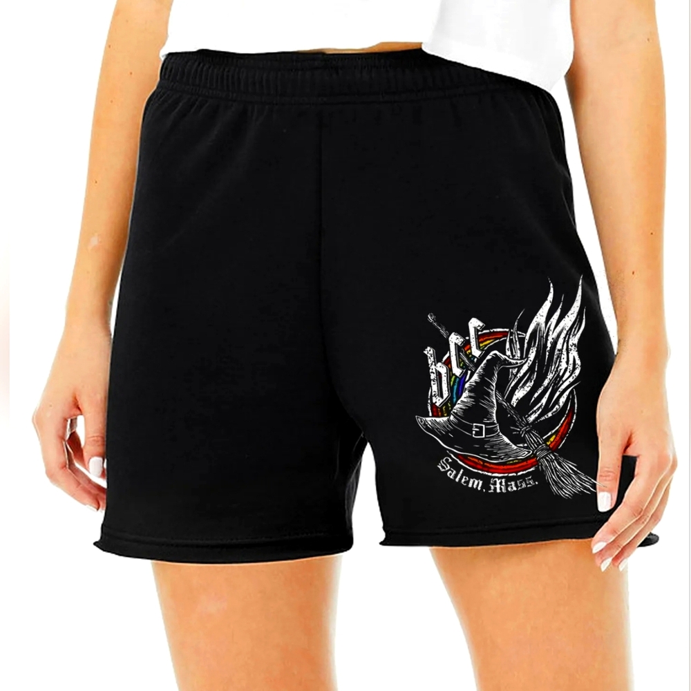 Salem Blackcraft Cult Coven Pride Womens Shorts Small